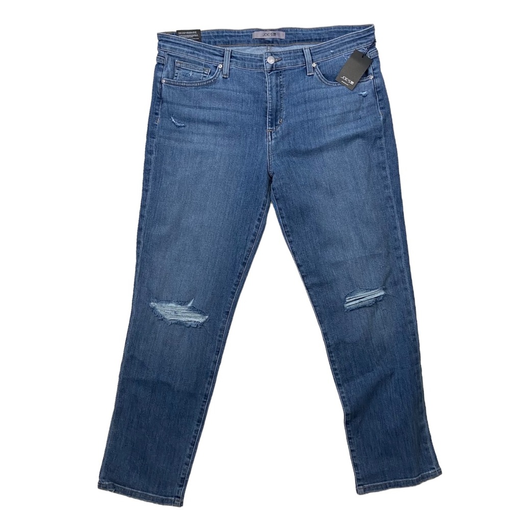 NWT Joe’s Jeans Lara Mid Rise Straight Leg Ankle 33 XL or 16